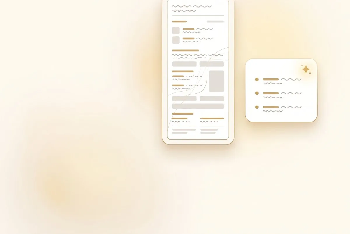 Un long document résumé en une courte synthèse.